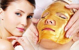 AIA Gold&BEAUTY Kolagénová maska s 24k zlatom