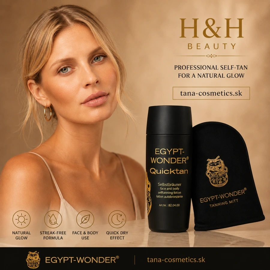 EGYPT-WONDER ® Samoopaľovací roztok Quicktan 100ml - egyptská hlinka