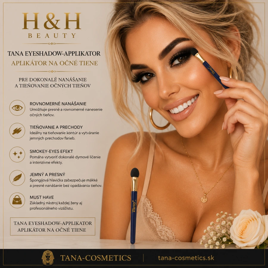 TANA-COSMETICS EYESHADOW-APPLIKÁTOR - na očné tiene