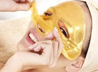 AIA Gold&BEAUTY Kolagénová maska s 24k zlatom
