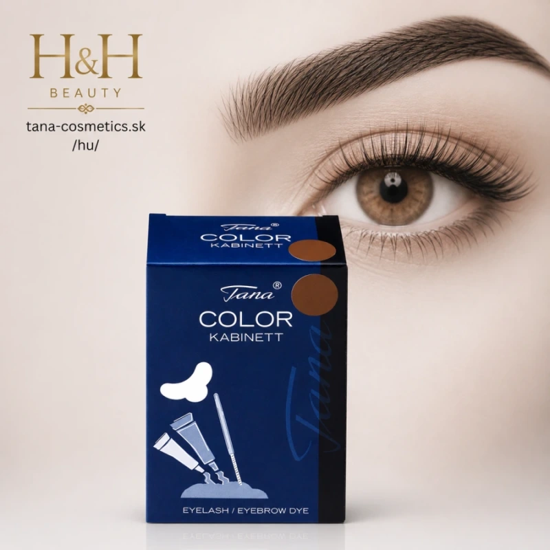 TANA-COSMETICS COLOR Kabinet cca. na 100 aplikácii 5 x 4.5ml hnedá 4