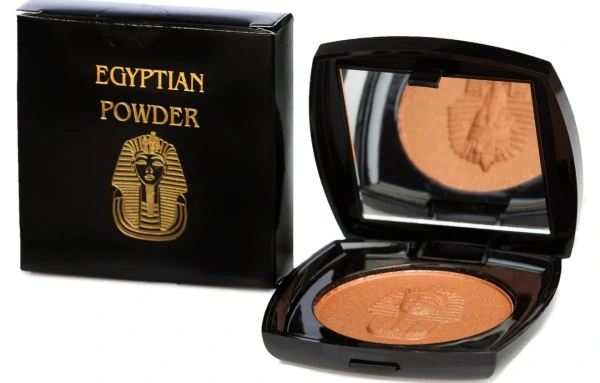 Egyptian-Powder ® - kompaktný púder 14g - bronzer so zrkadielkom 1