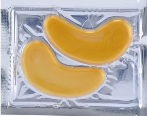 AIA Gold&BEAUTY Zlatá kolagénová maska s 24 karátovým zlatom - očné vačky 1