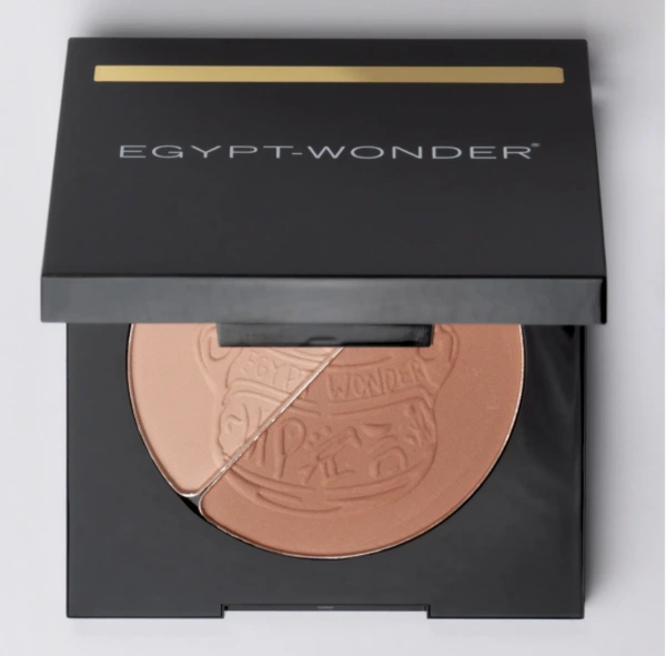 EGYPT-WONDER ® kompaktný púder Duo Šport Matný - egyptská hlinka 1
