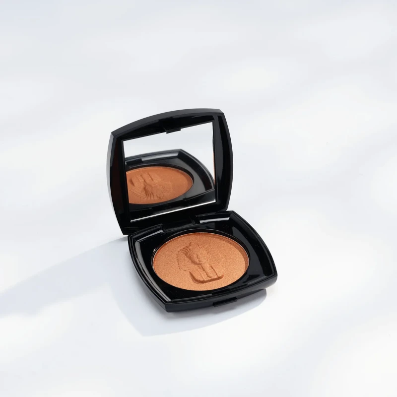 EGYPTIAN POWDER očné tiene - Gold Passion - + rúž Egyptian Magic Lipstick + púder 2