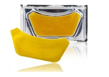 AIA Gold&Beauty zlatá kolagénová maska s 24 karátovým zlatom krk Gold 24k