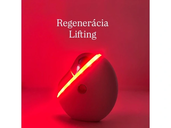 FaceRay Electronic Gua Sha Led Therapy + Gold olej 5ml +pozlátený prívesok 5