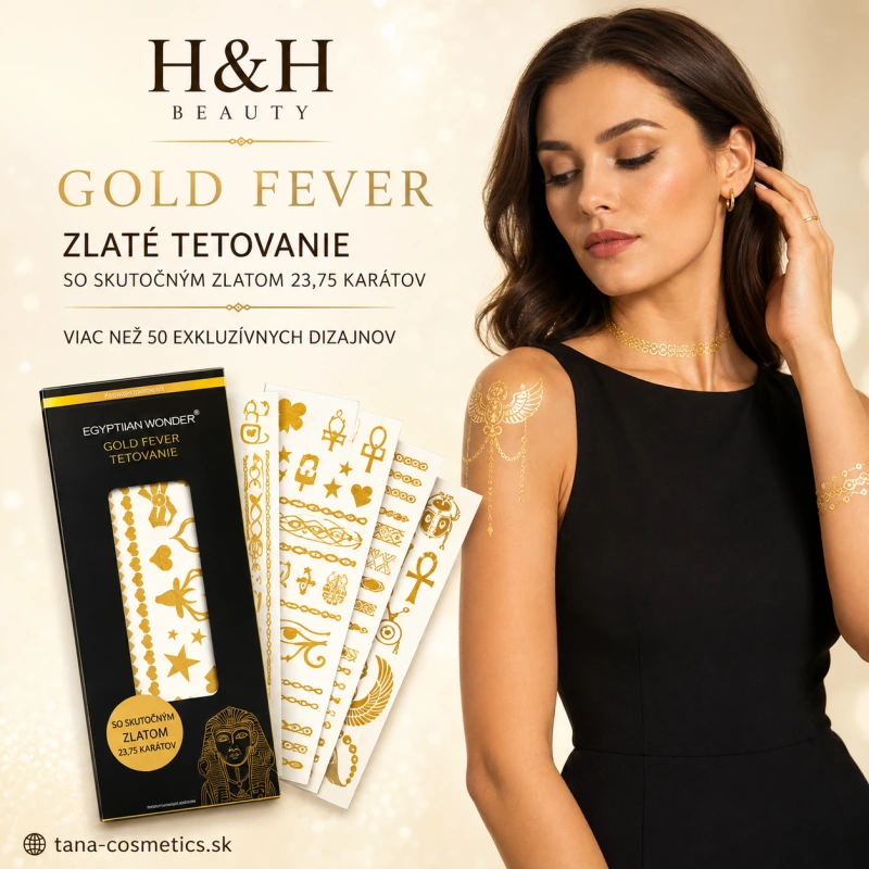 EGYPT-WONDER ® GOLDFEVER TATTOOS 50 motívov 23.75 GOLD
