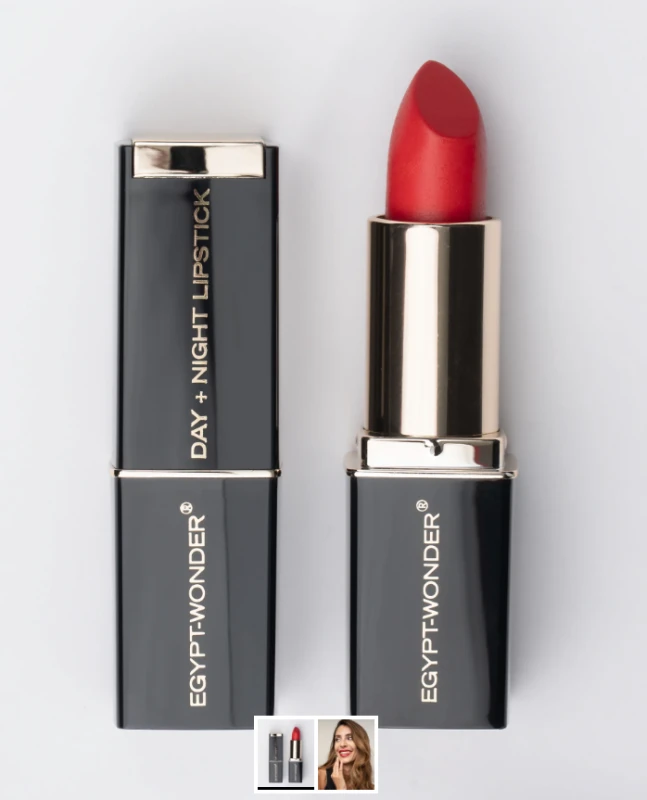 EGYPT-WONDER ® Day + Night Lipstick "Cherry" - egyptská hlinka