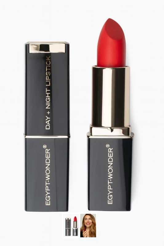 EGYPT-WONDER ® Day + Night Lipstick "Cherry" - egyptská hlinka