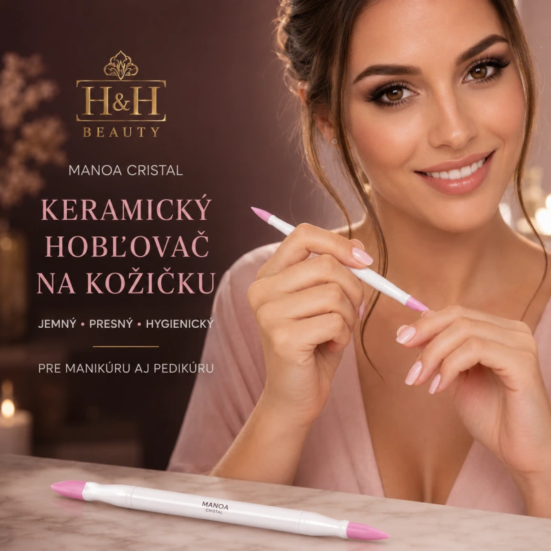 MANOA-CRISTAL ® Keramický hoblovač na nechtovú kožičku – Keramik Hufstäbchen