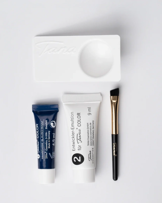 TANA-COSMETICS COLOR Farba na riasy na cca.20 aplikácii farba modro-čierna