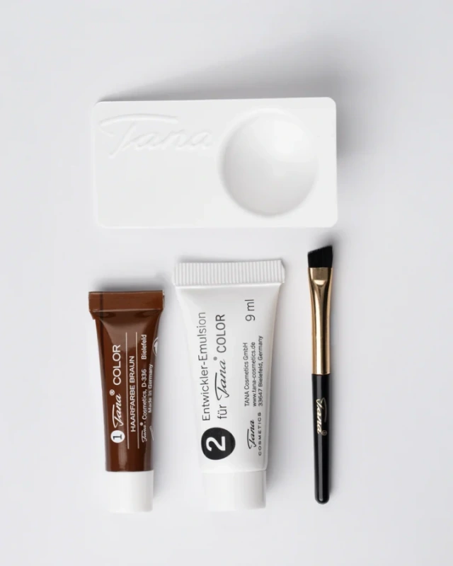 TANA-COSMETICS COLOR Farba na riasy na cca.20 aplikácii hnedá 2
