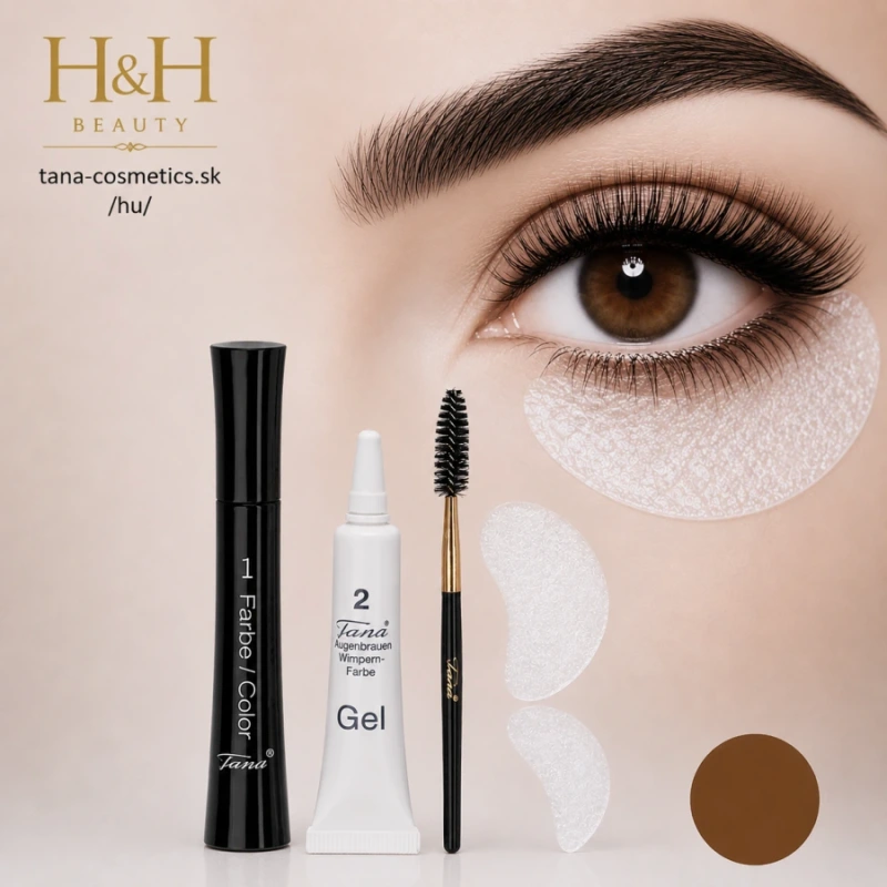 TANA-COSMETICS COLOR EASY HNEDÁ