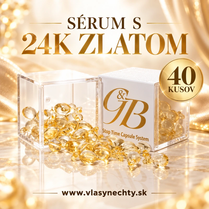 Sérum s 24k zlatom - 40 kusov