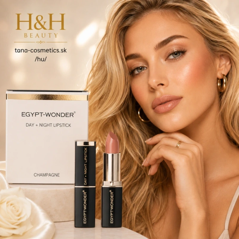 EGYPT WONDER Rúž na pery Day+Night Champagne - egyptská hlinka