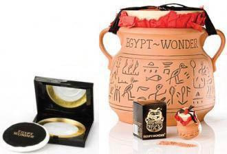 Egypt-Wonder ® " THE ORIGINAL" 11g lesklá egyptská hlinka + prenosné púzdro so sitkom 1