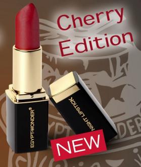 Egypt-WONDER ®  Day + Night Lipstick "Cherry" - egyptská hlinka