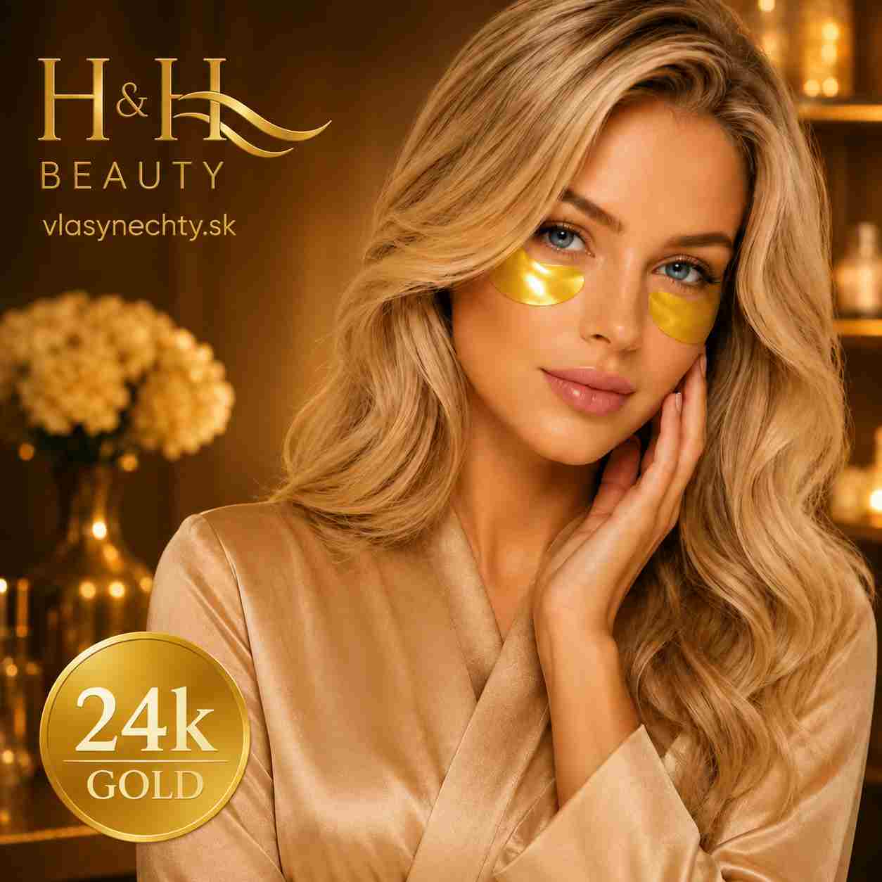 PLEŤOVÉ MASKY GOLD & BEAUTY